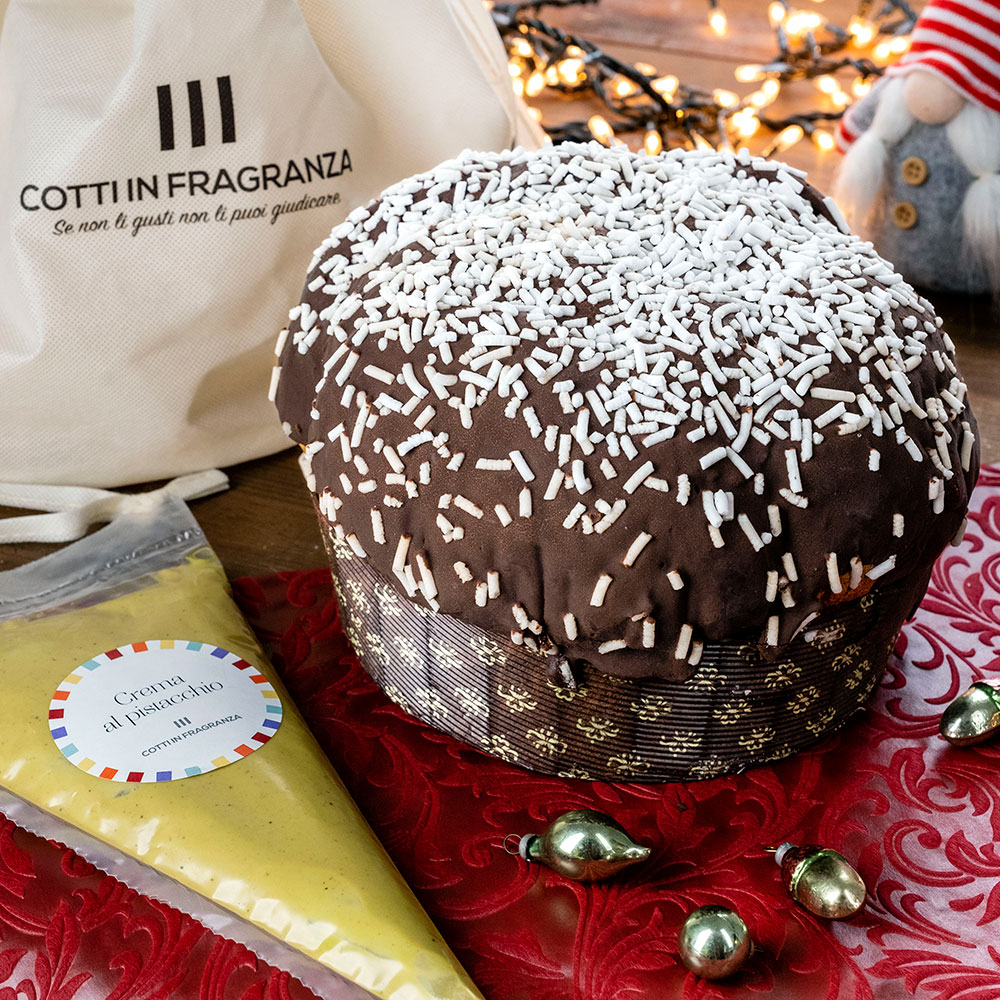 panettone artigianale al cioccolato - Cotti in fragranza