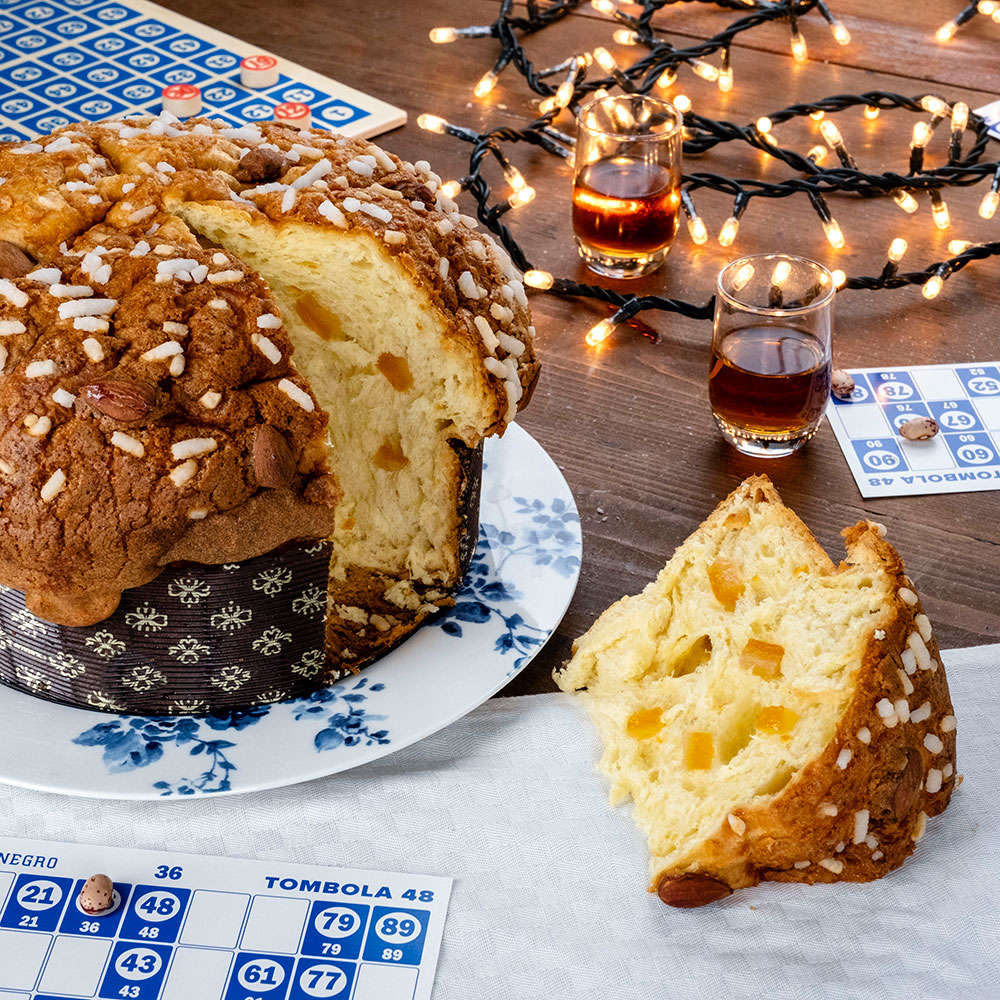 panettone mandorlato artigianale - cotti in fragranza